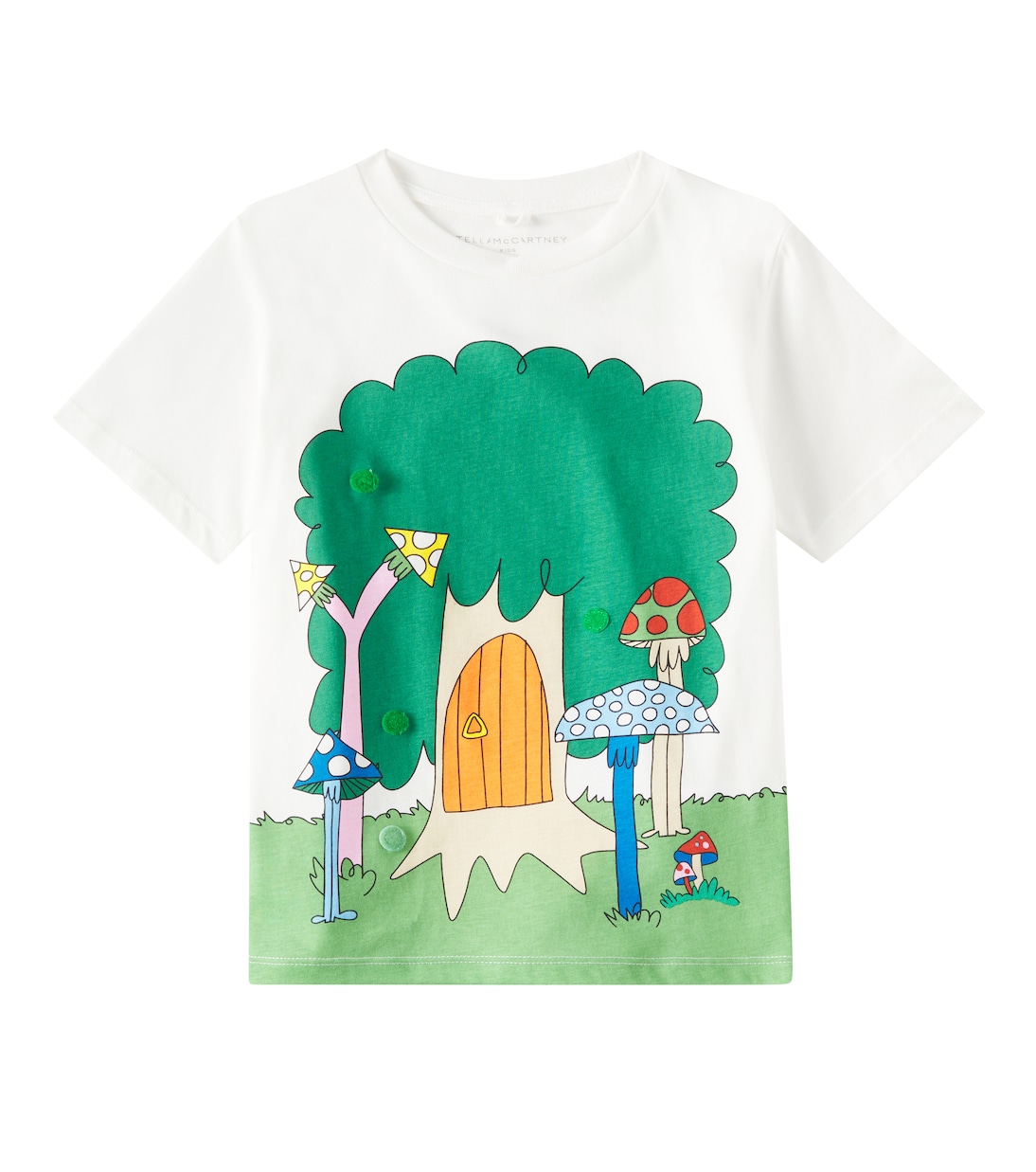 T-shirt imprimé en coton | Stella McCartney Kids