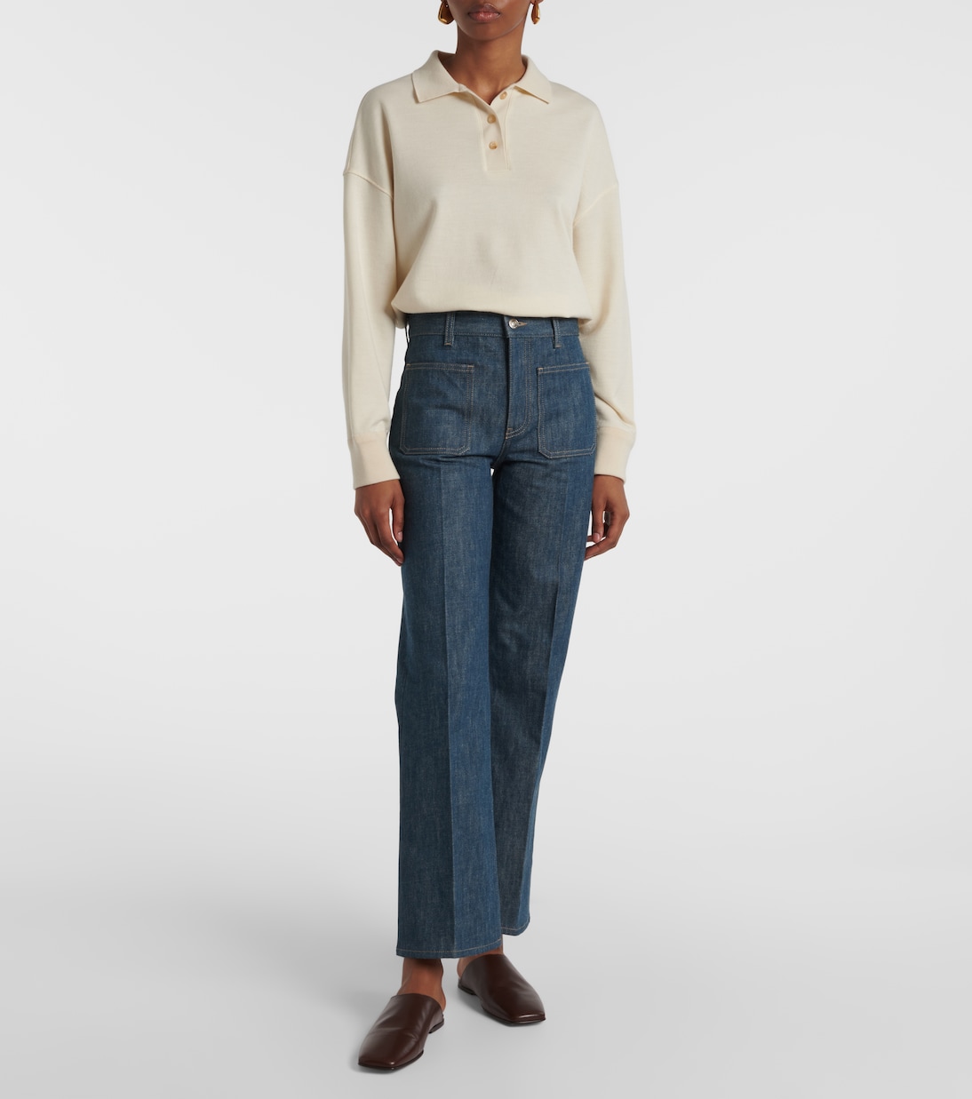 Lamark flared jeans | Loro Piana