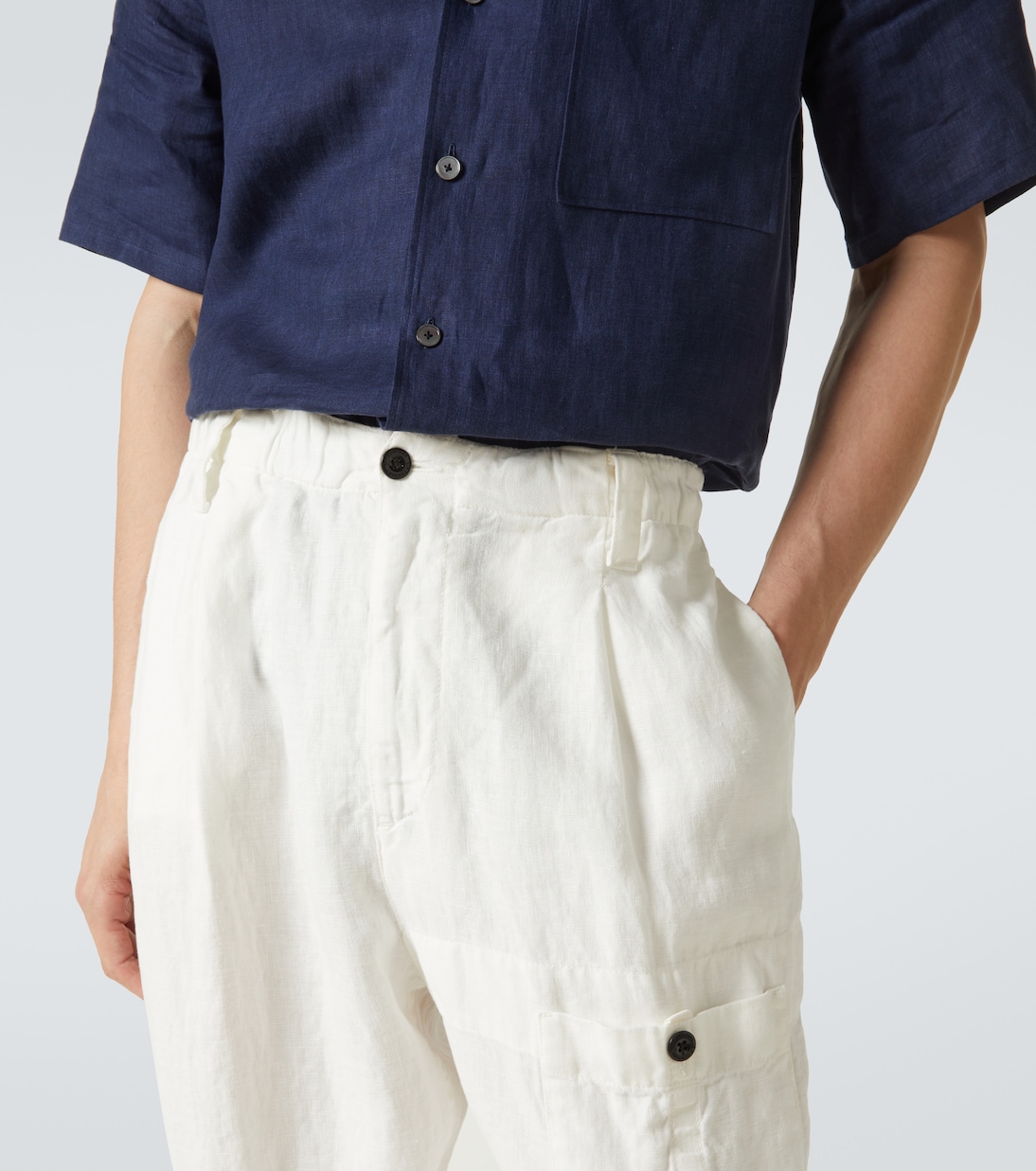Cargohose aus Leinen | C.P. Company