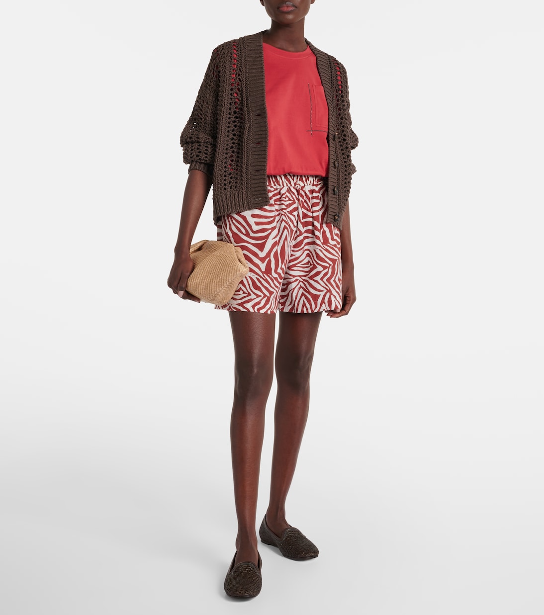 T-shirt in jersey di cotone | Brunello Cucinelli