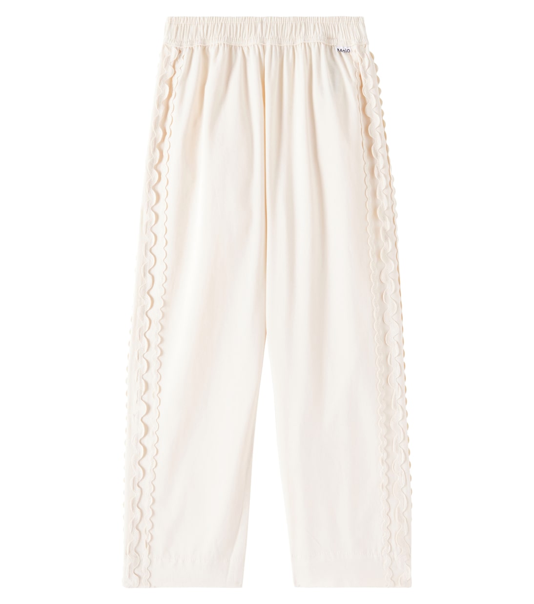 Pantaloni Adelyn in cotone con pizzo | Molo