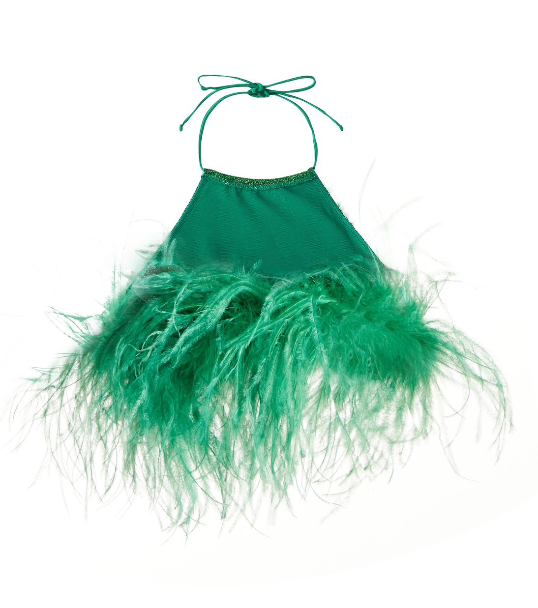Lumière Plumage halterneck top | Oséree Kids