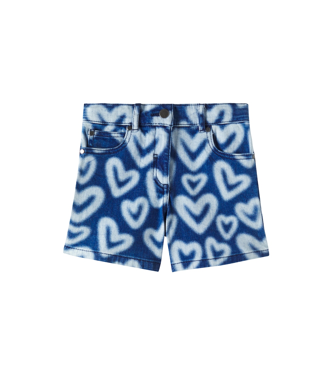 Printed denim shorts | Stella McCartney Kids