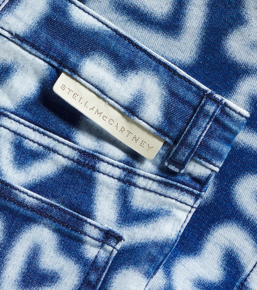 Printed denim shorts | Stella McCartney Kids