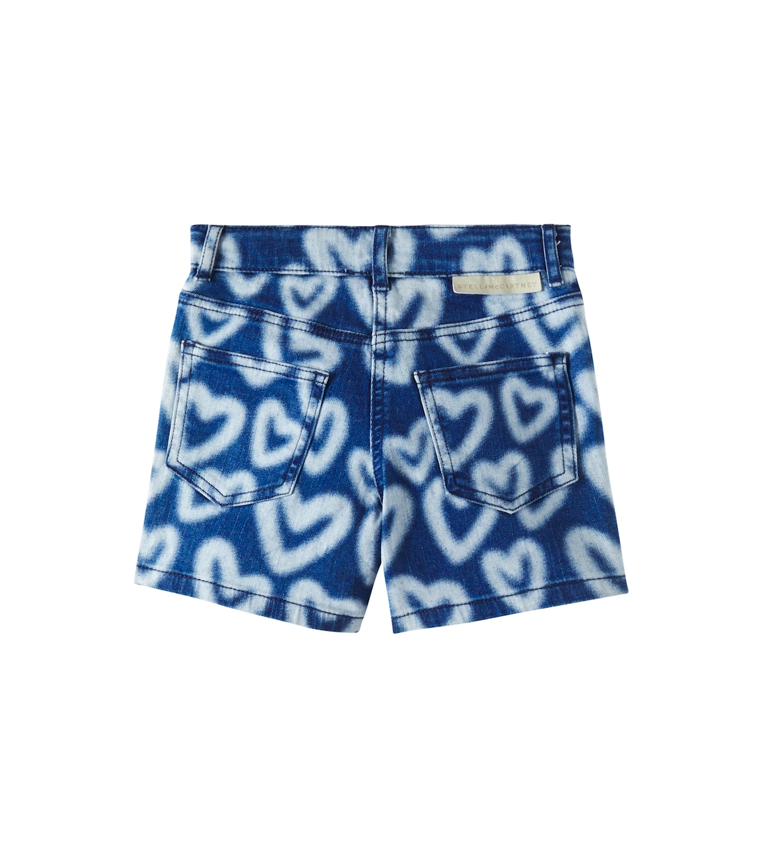 Printed denim shorts | Stella McCartney Kids