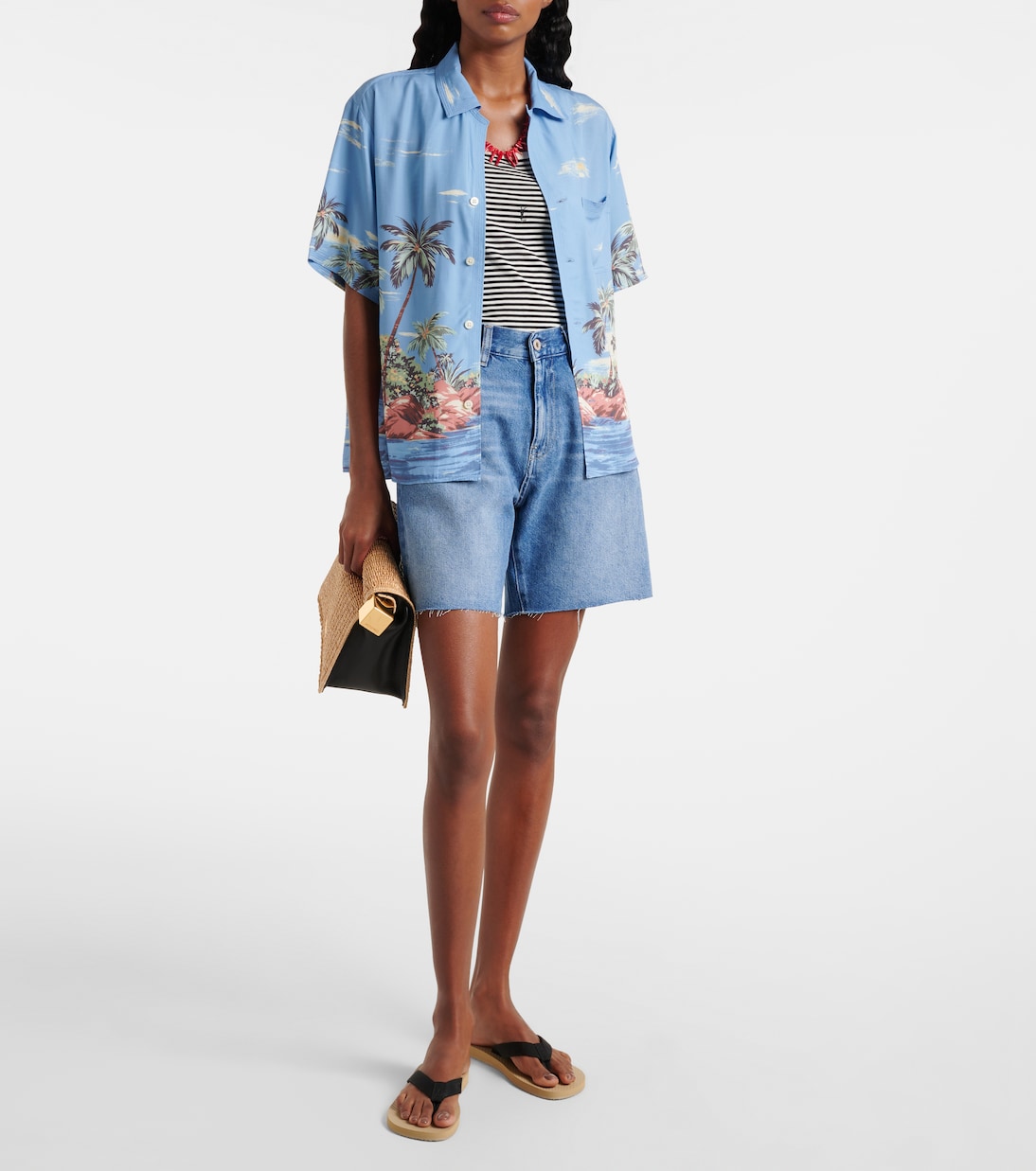 Bermuda di jeans Ex-Boyfriend | AG Jeans