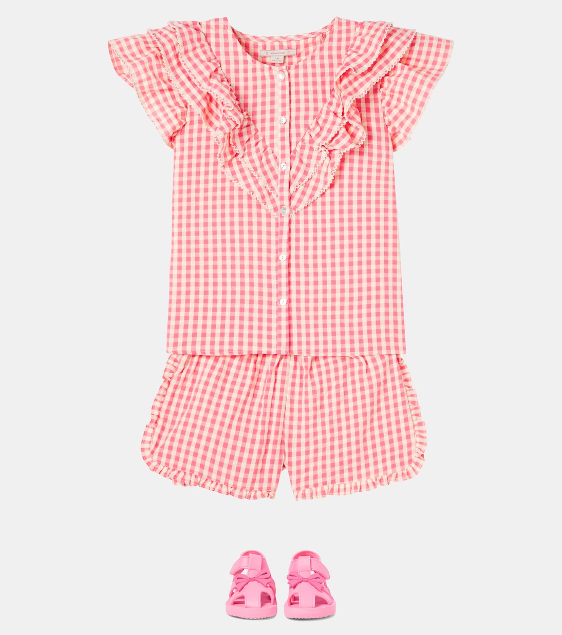 Camicia e shorts Kim in cotone | Konges Sløjd