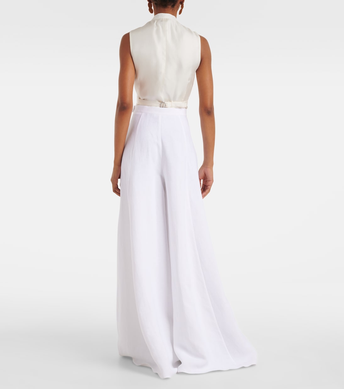 Weite Hose Greeley aus einem Leinengemisch | Ralph Lauren Collection