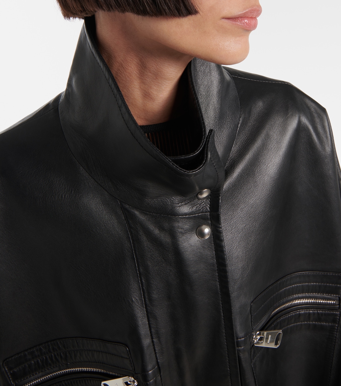Bomber Ayman in pelle | Khaite