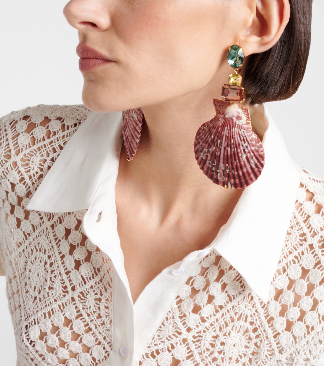 Boucles d’oreilles Calabria à ornements | Jennifer Behr