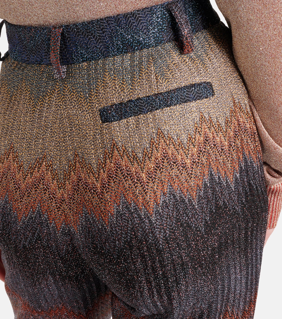 Schlaghose aus Jacquard | Missoni