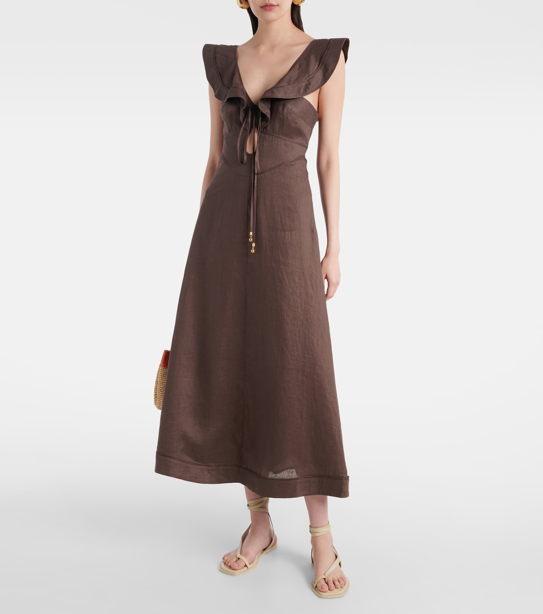Heidi leather sandals | A.Emery