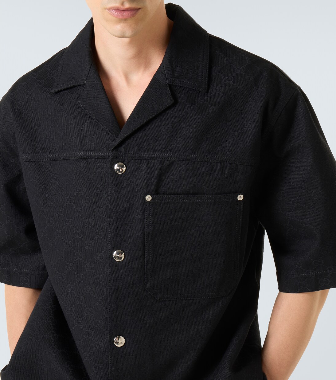 Hemd GG aus Baumwolle | Gucci