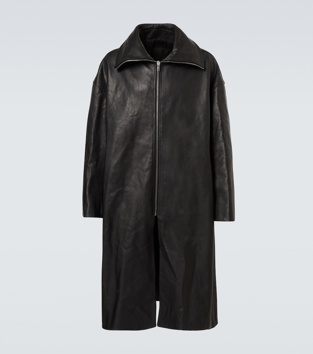 Leather coat | Rick Owens