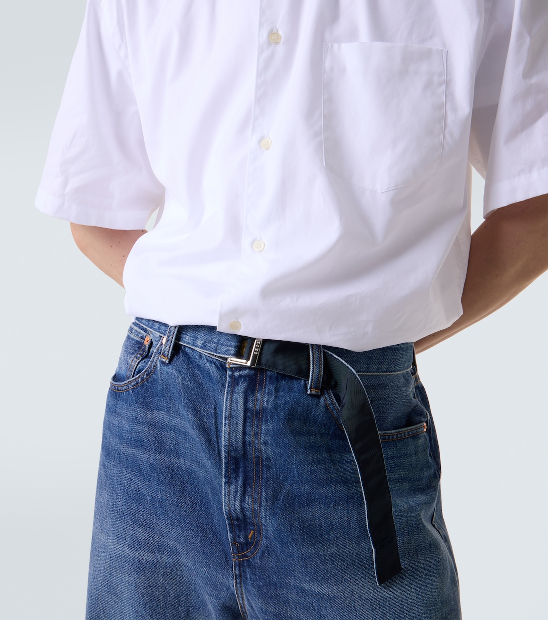 X Levi's® Wide-Leg Jeans | Sacai