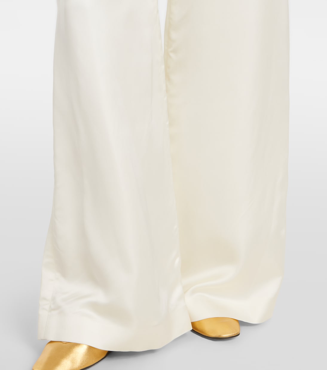 Satin wide-leg pants | Ralph Lauren Collection