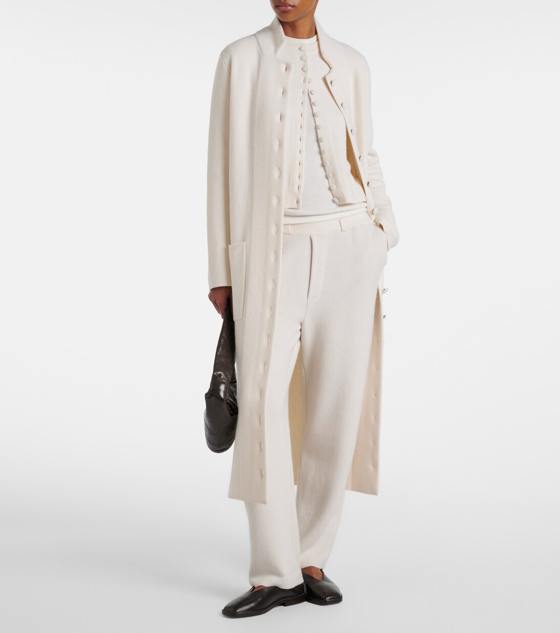 Sonya cashmere straight pants | Lisa Yang