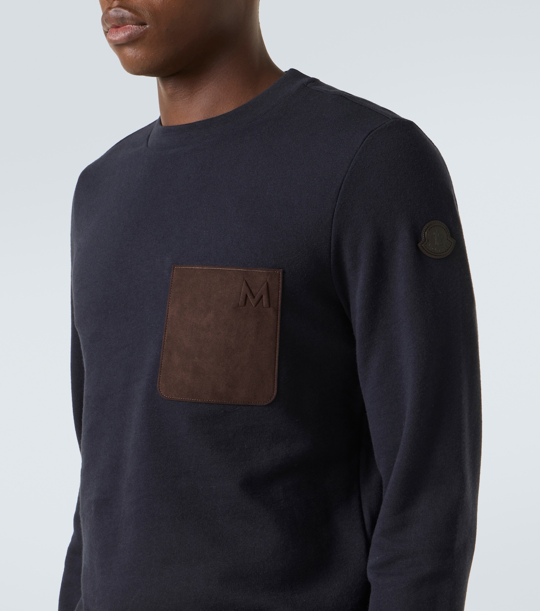 Sweat-shirt en coton et cachemire | Moncler