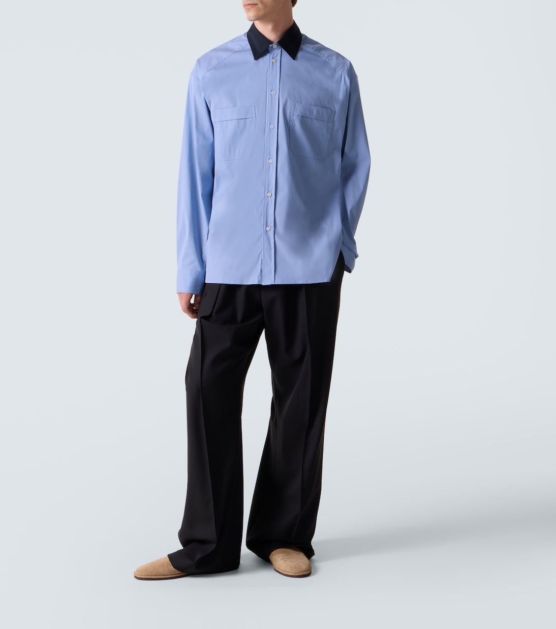 Wool wide-leg pants | Plan C