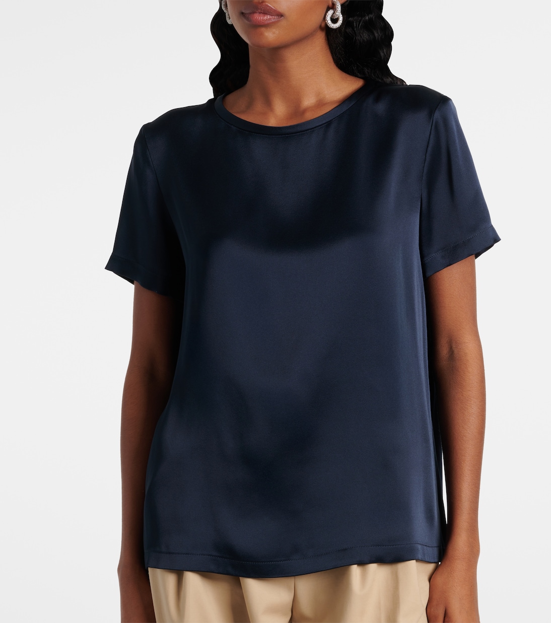 T-Shirt Rebecca aus Satin | 'S Max Mara