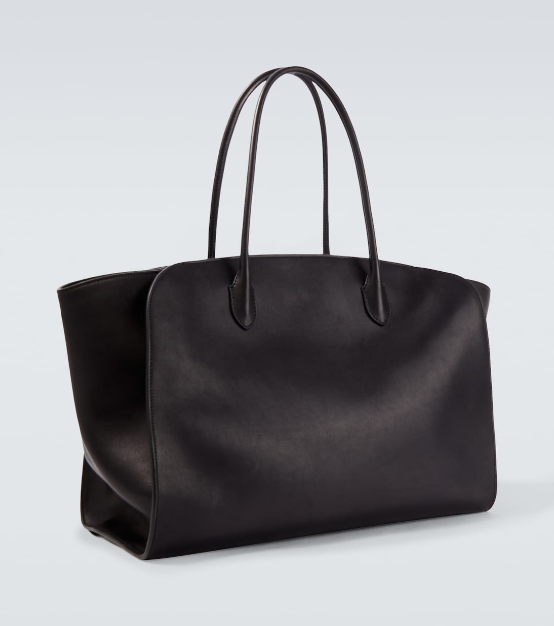 Marlo 17 leather tote bag | The Row