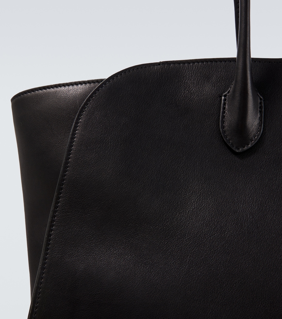 Marlo 17 leather tote bag | The Row