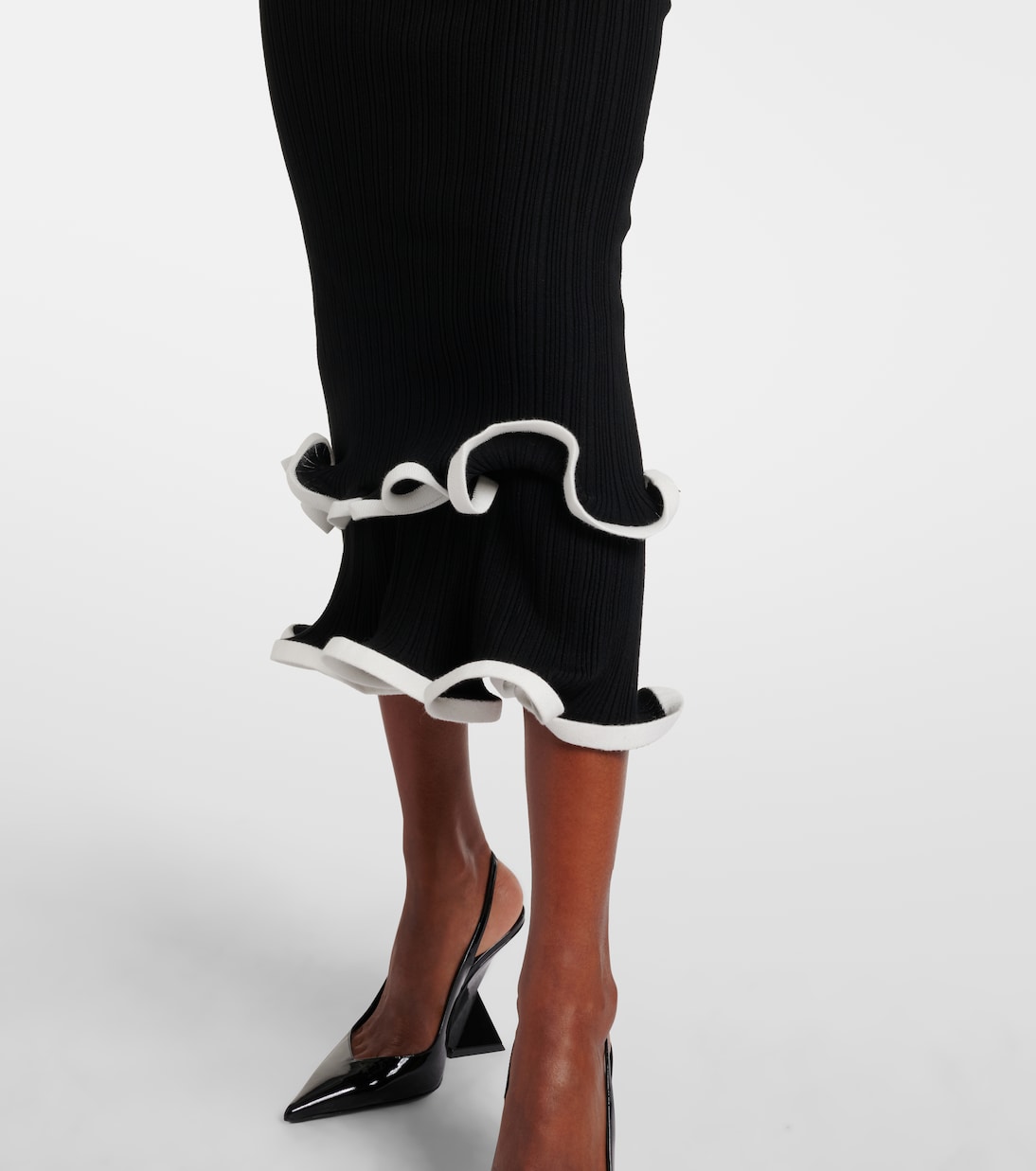 Solani ribbed-knit midi dress | Simkhai