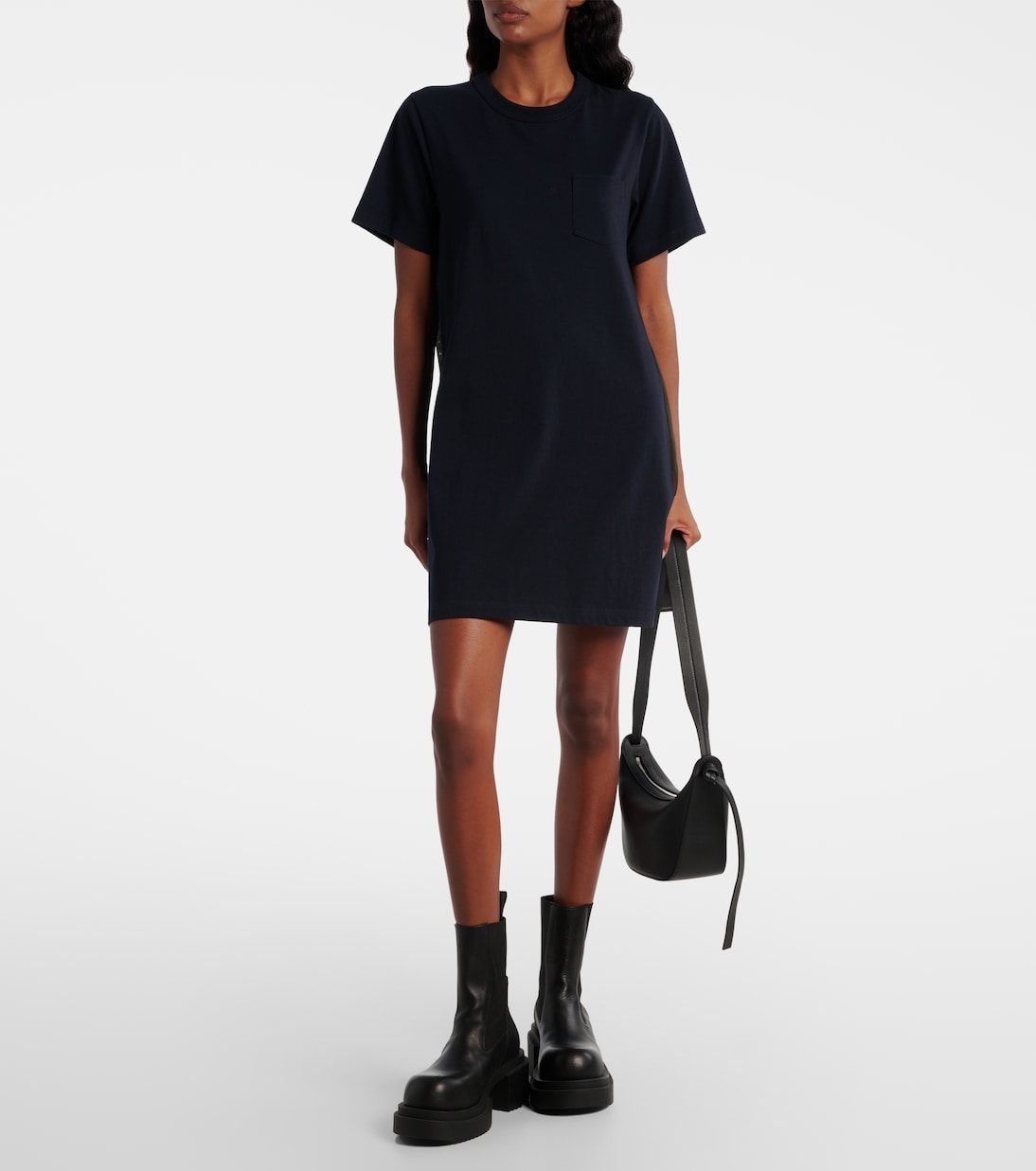 Paisley paneled minidress | Sacai