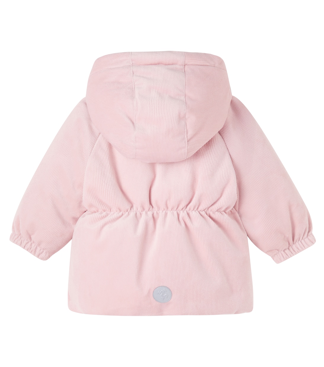 Baby Billo hooded corduroy jacket | Wheat