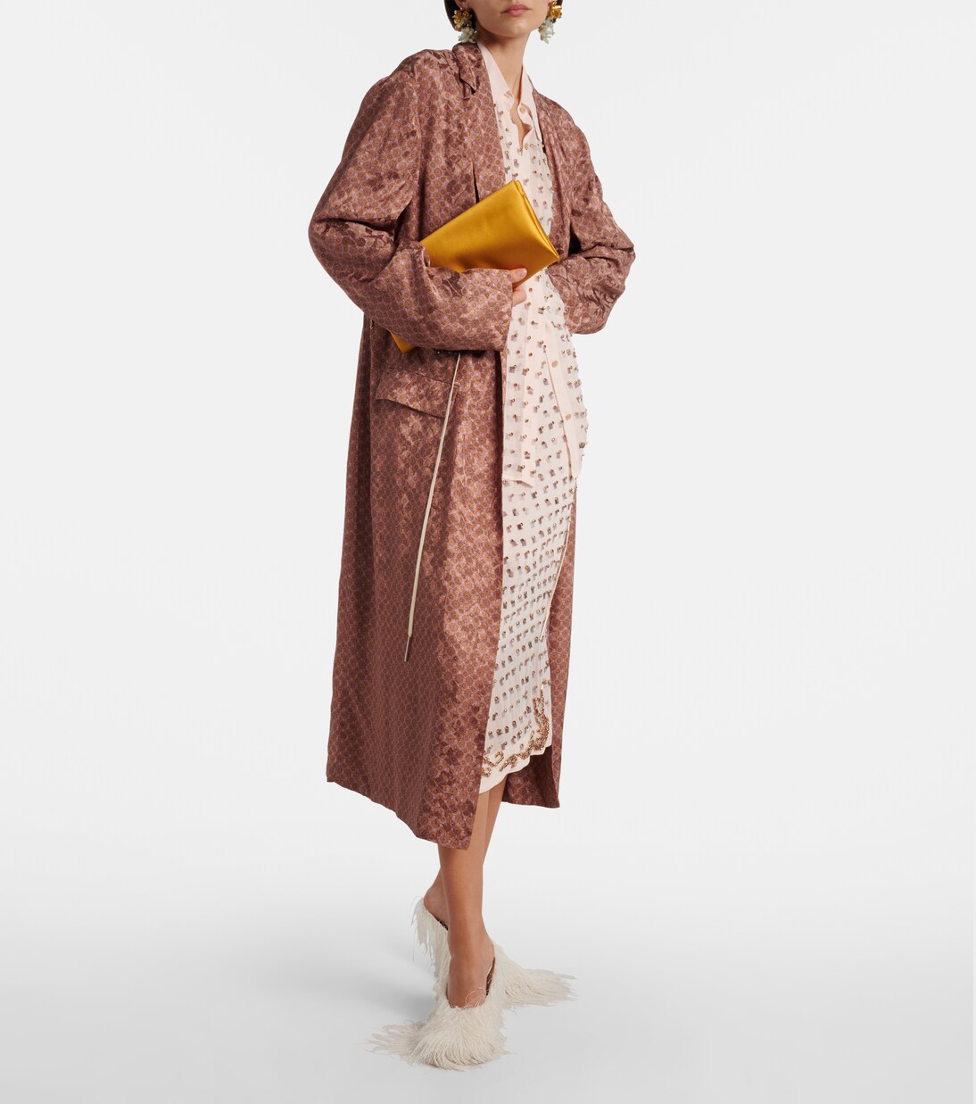 حذاء مزين بأهداب | Dries Van Noten