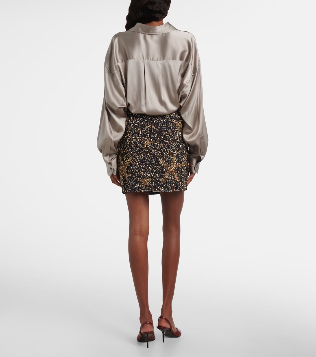 Minifalda Minna con lentejuelas | Rixo