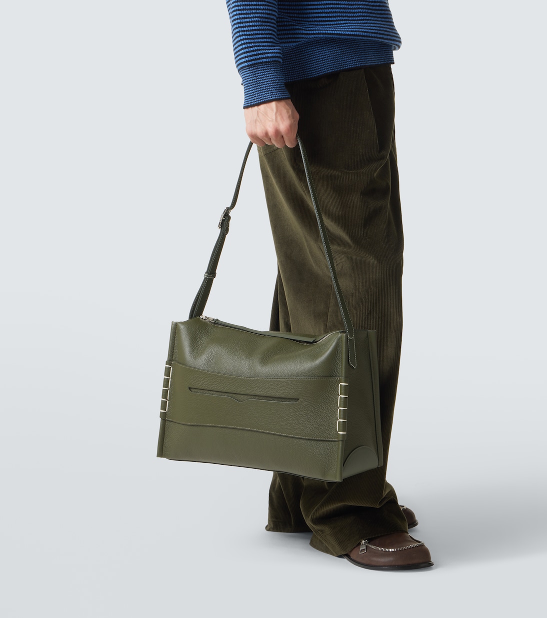 Sac à bandoulière Loafer en cuir | JW Anderson