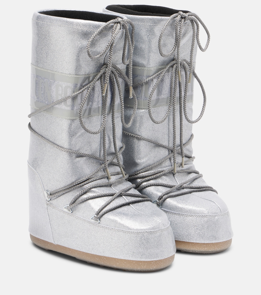 Icon glitter knee-high boots | Moon Boot
