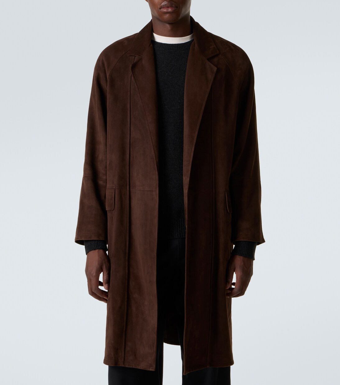 Hanto绒面革大衣 | The Row