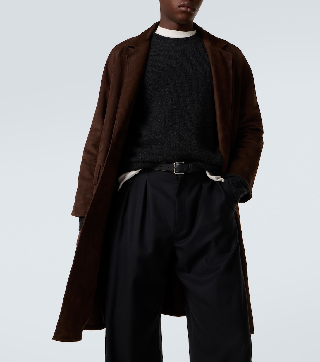 Hanto绒面革大衣 | The Row