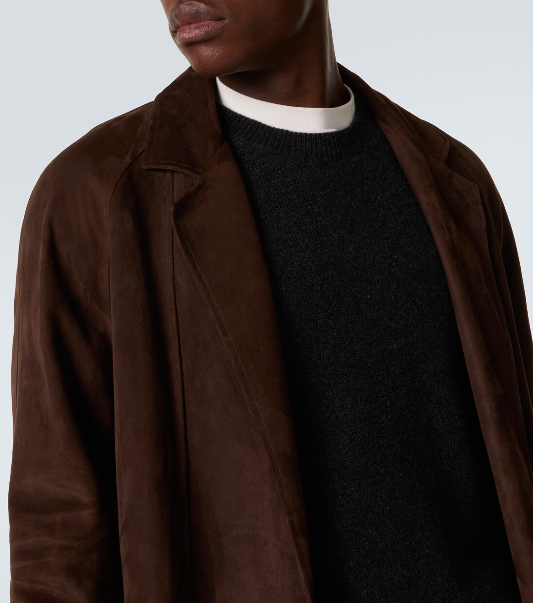 Hanto绒面革大衣 | The Row