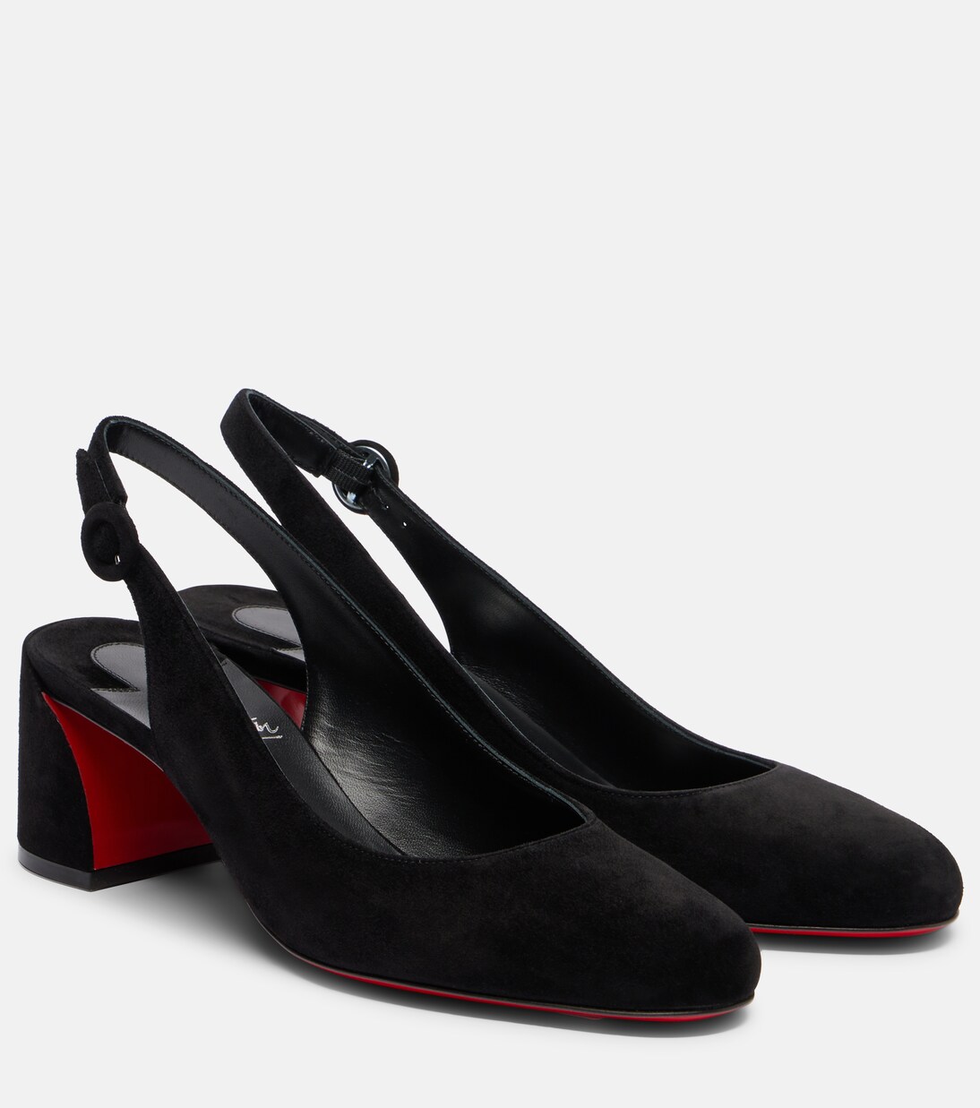 Slingback-Pumps So Jane 55 aus Veloursleder | Christian Louboutin