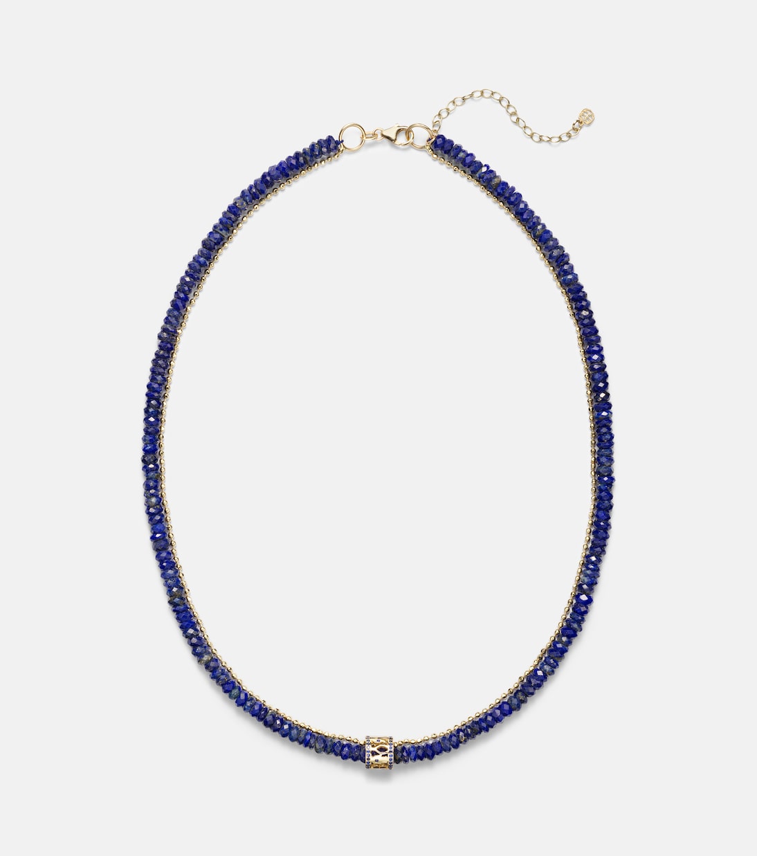 Collier en or 14 ct, lapis lazuli et diamants | Sydney Evan