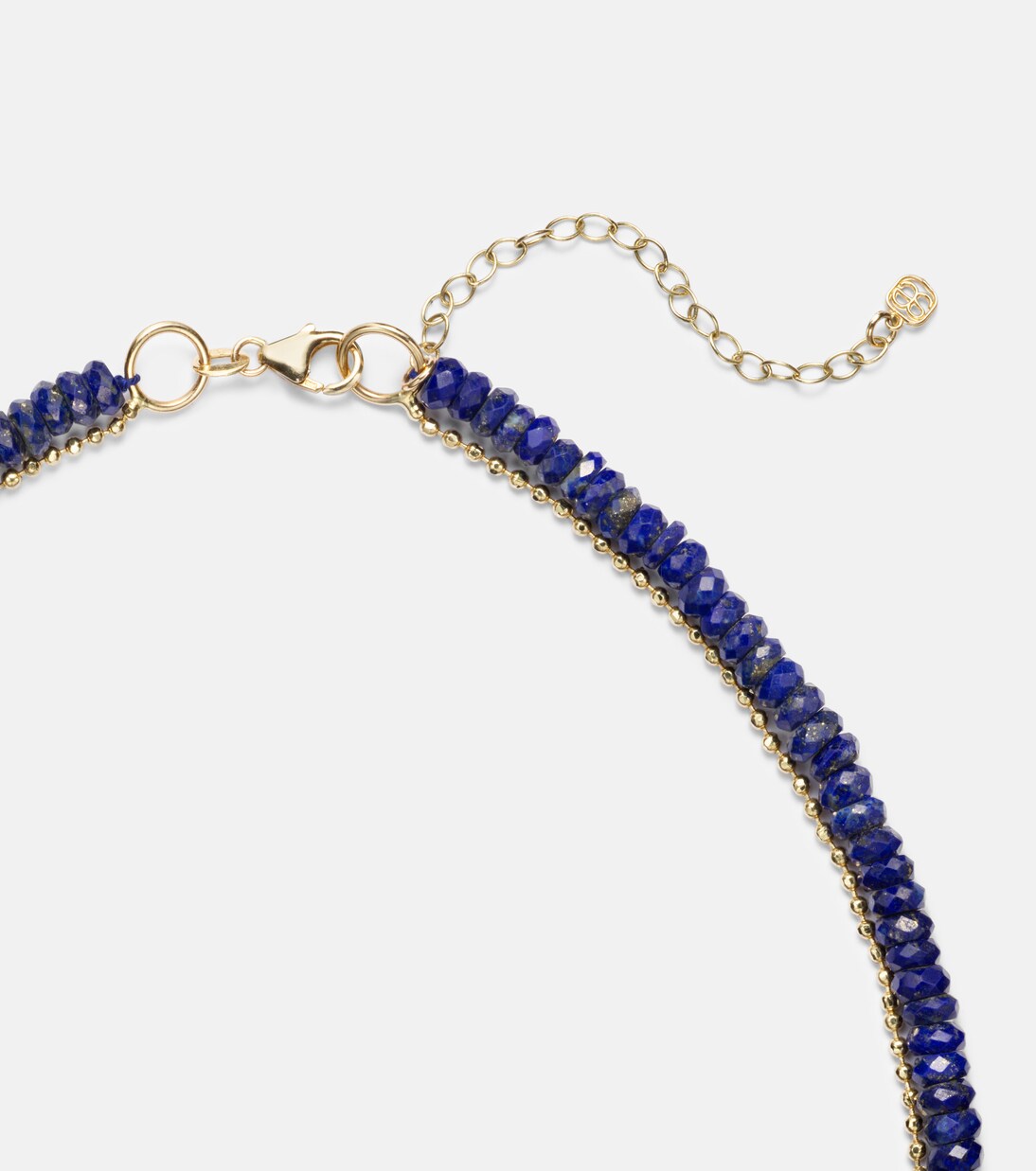 Collier en or 14 ct, lapis lazuli et diamants | Sydney Evan