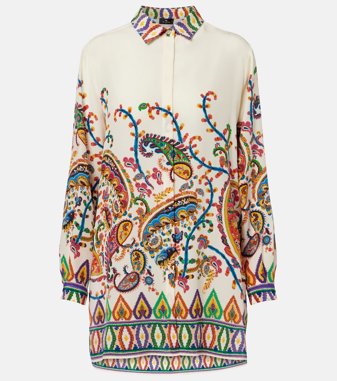 Paisley printed silk shirt | Etro