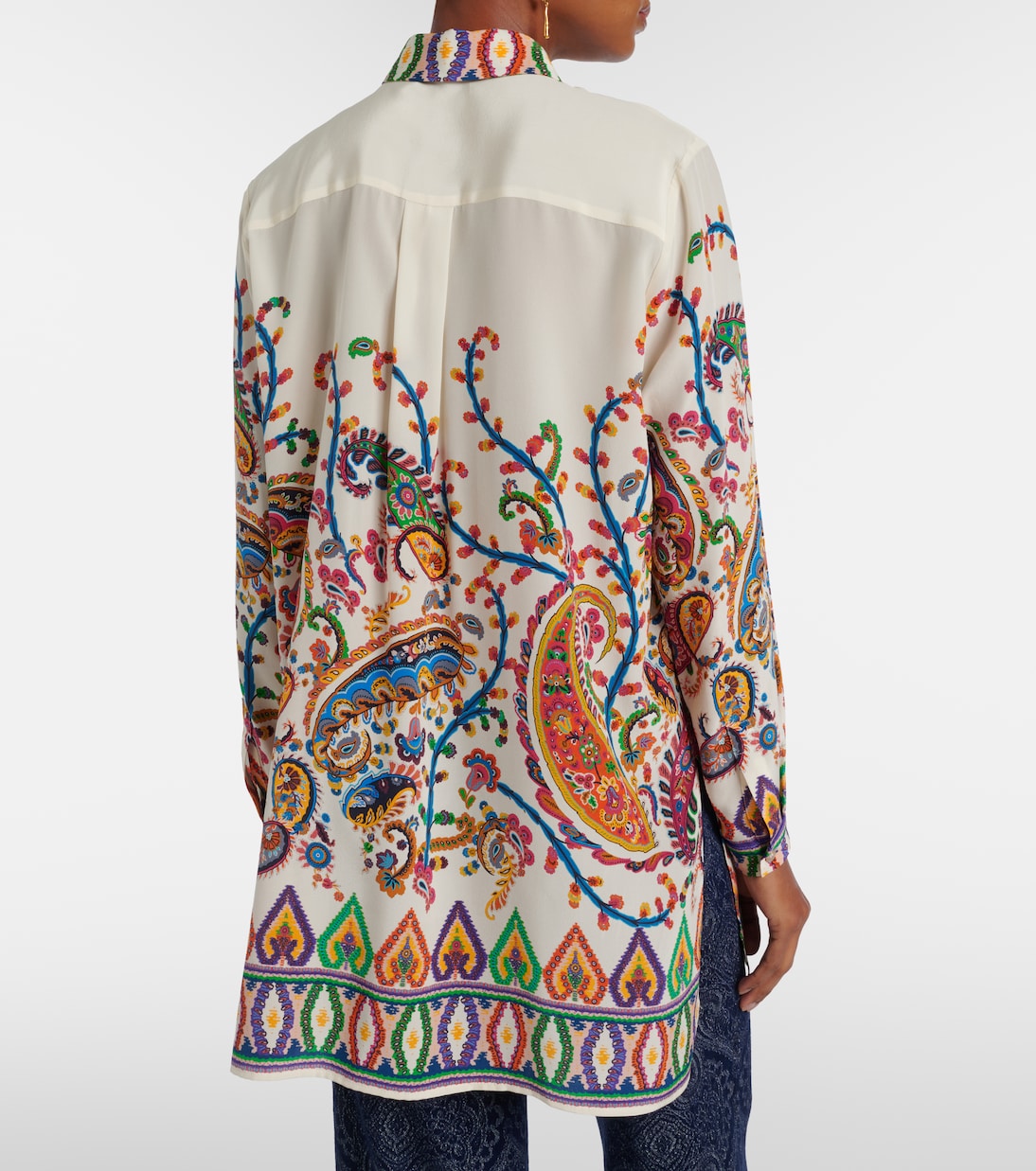 Paisley printed silk shirt | Etro