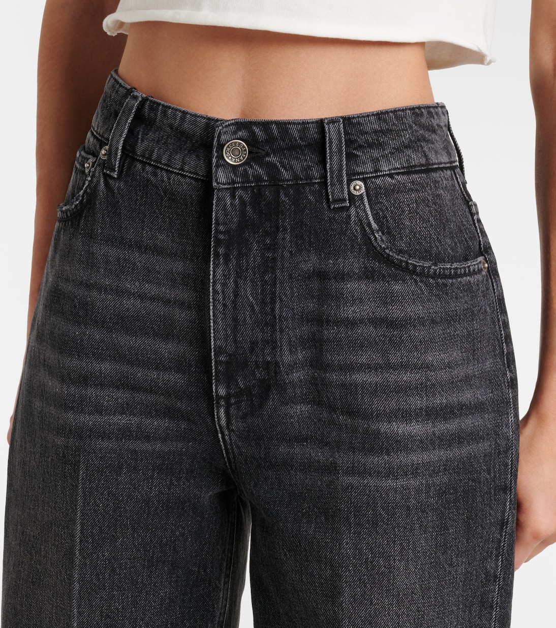 Jeans flared de tiro alto | Dolce&Gabbana