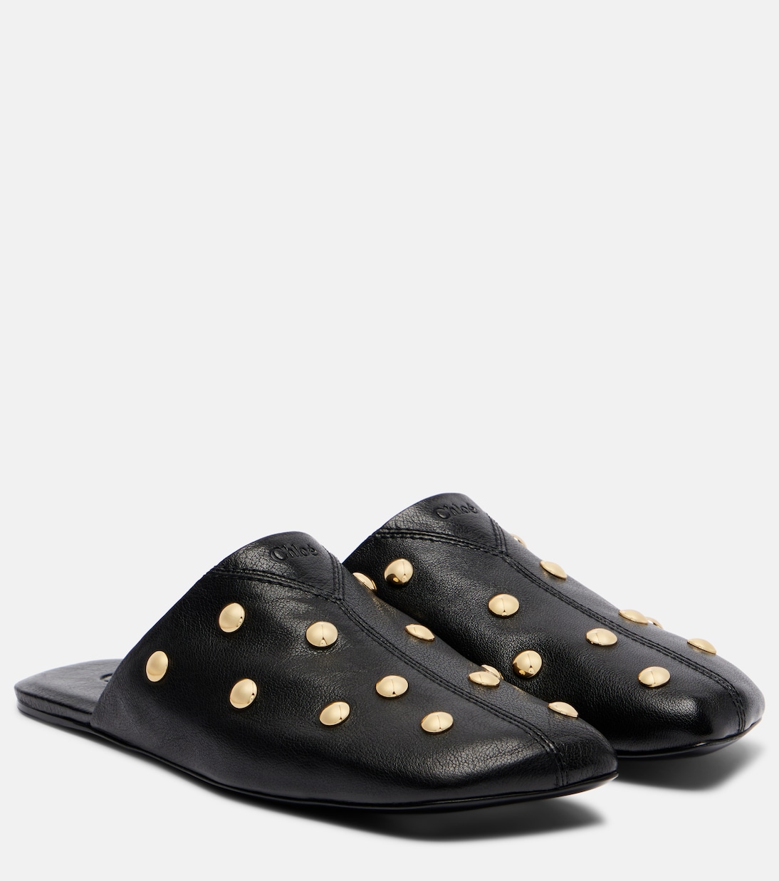 Rita studded leather mules | Chloé