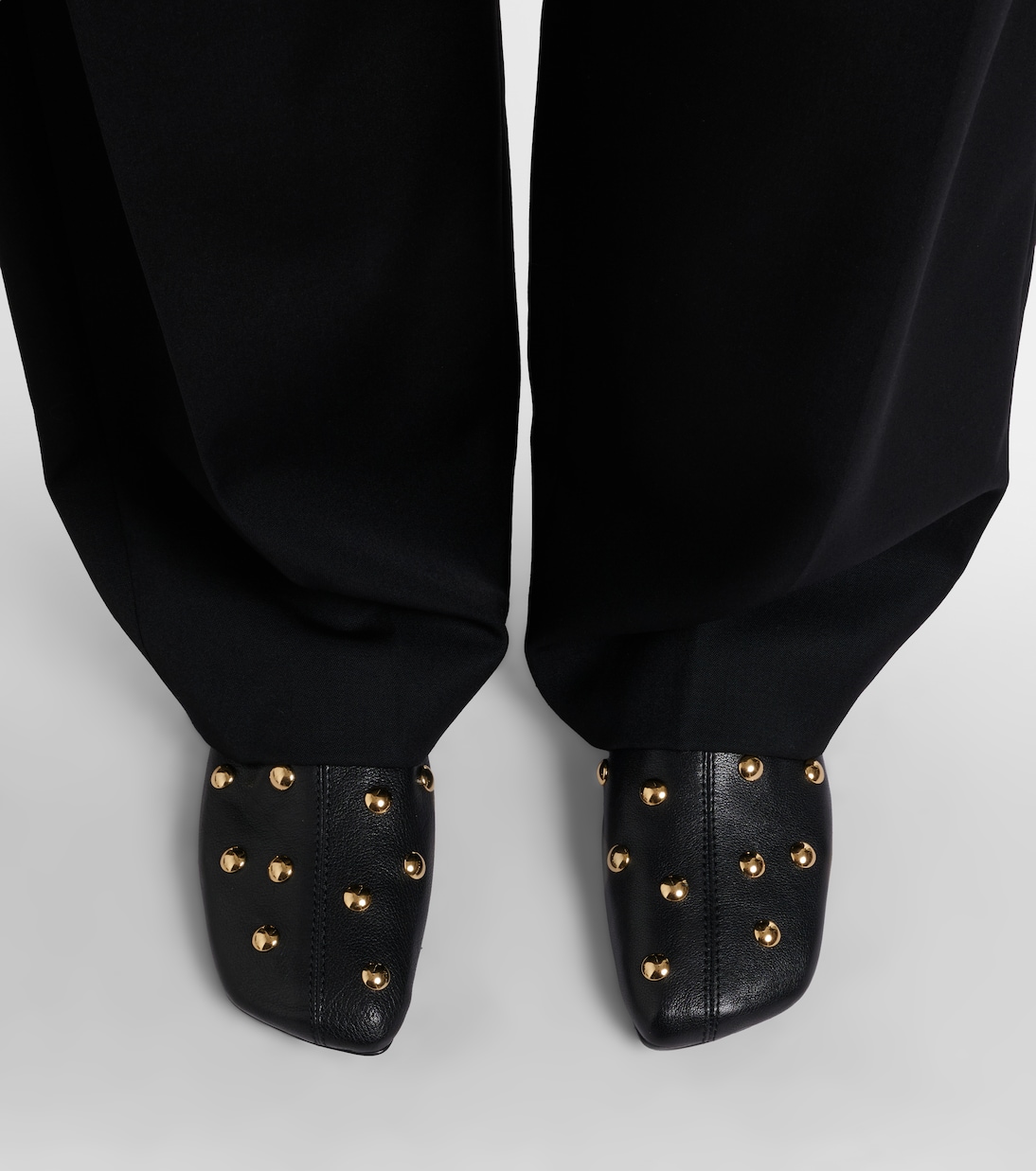Rita studded leather mules | Chloé