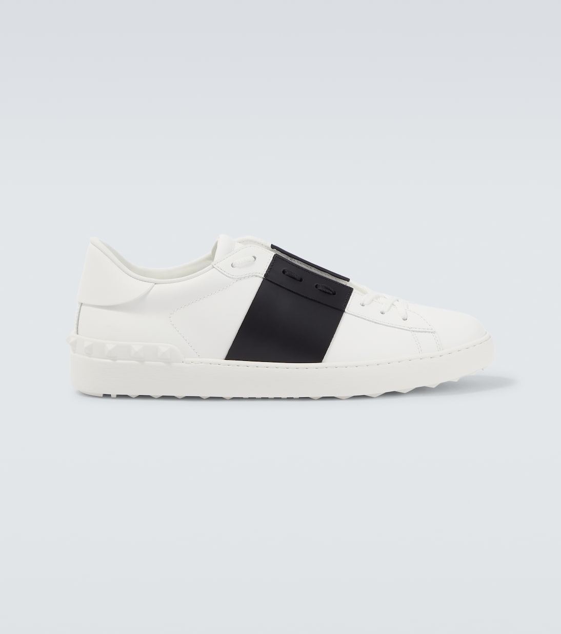 Open leather sneakers | Valentino Garavani