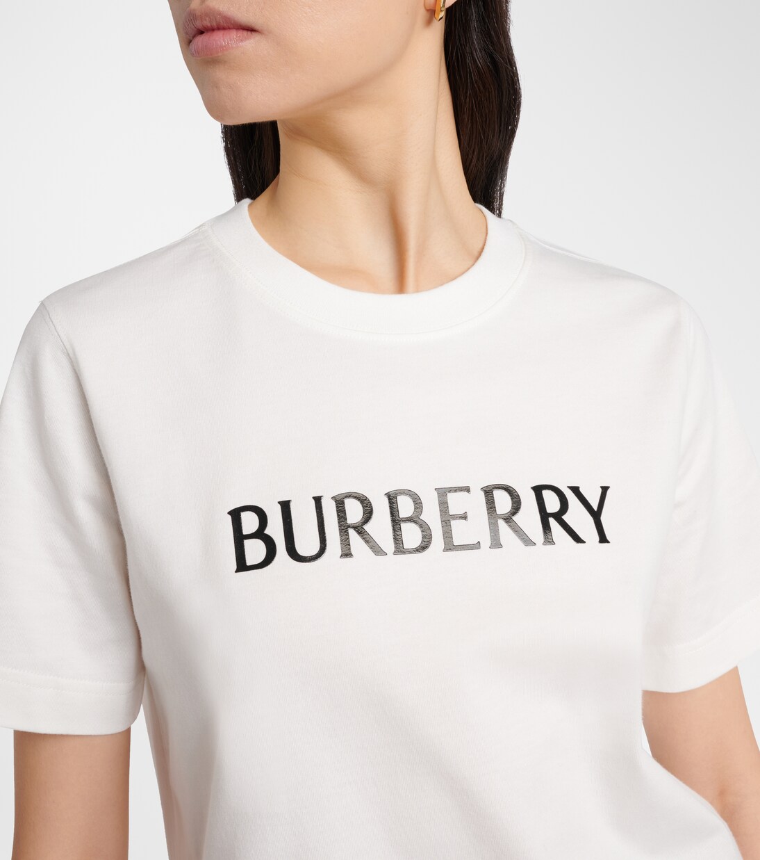 T-Shirt aus Baumwoll-Jersey | Burberry