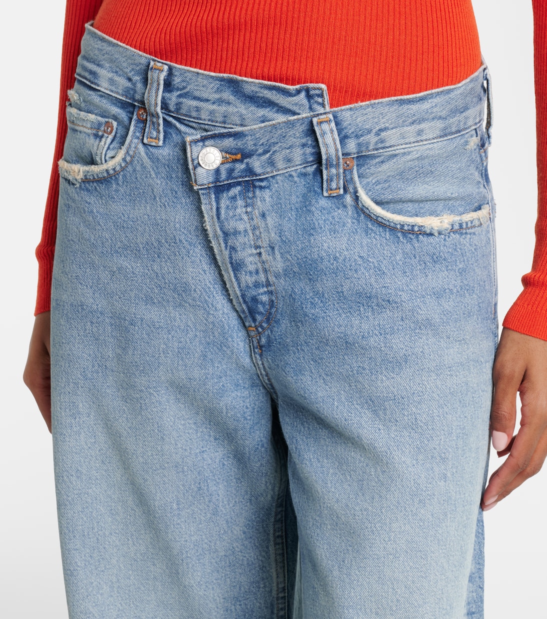 Arc Criss Cross wide-leg jeans | Agolde