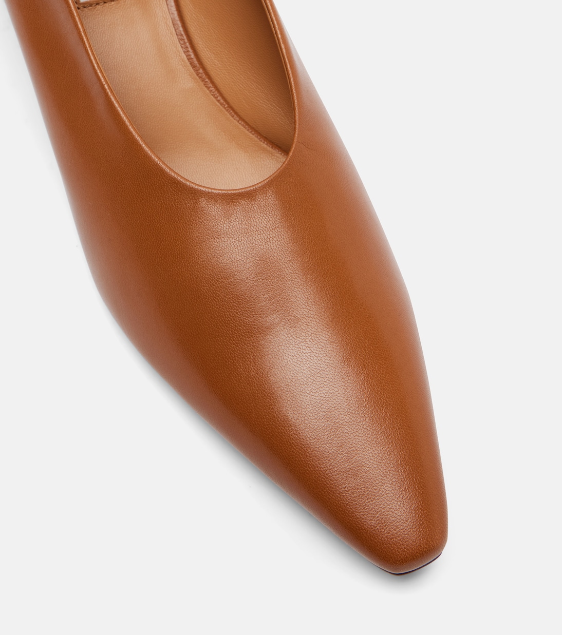 Ring leather pumps | Jil Sander