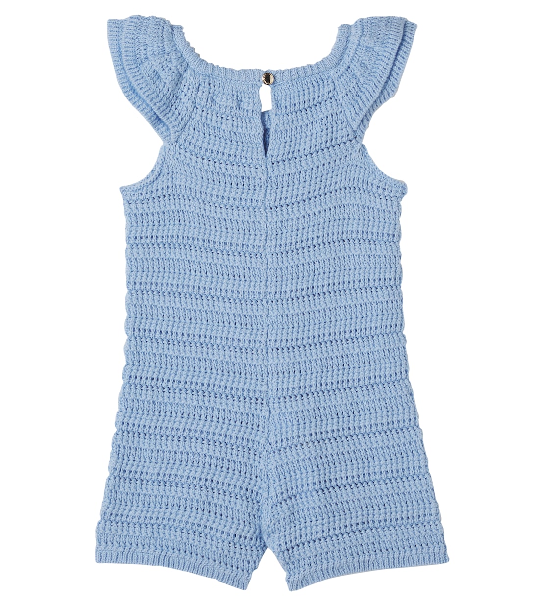Baby crochet cotton playsuit | Chloé Kids