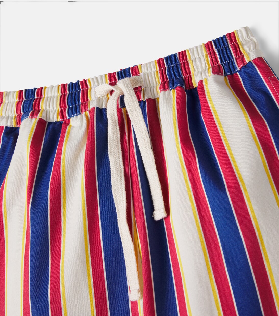 Pantalon droit Gorse rayé en coton | The New Society